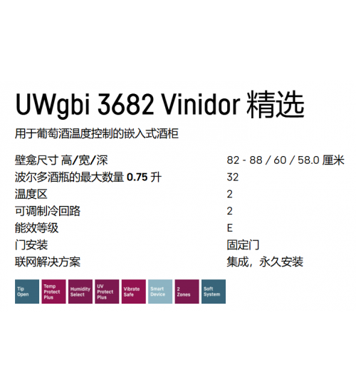 2025新款Liebherr利勃海尔UWgbi 3682 酒柜